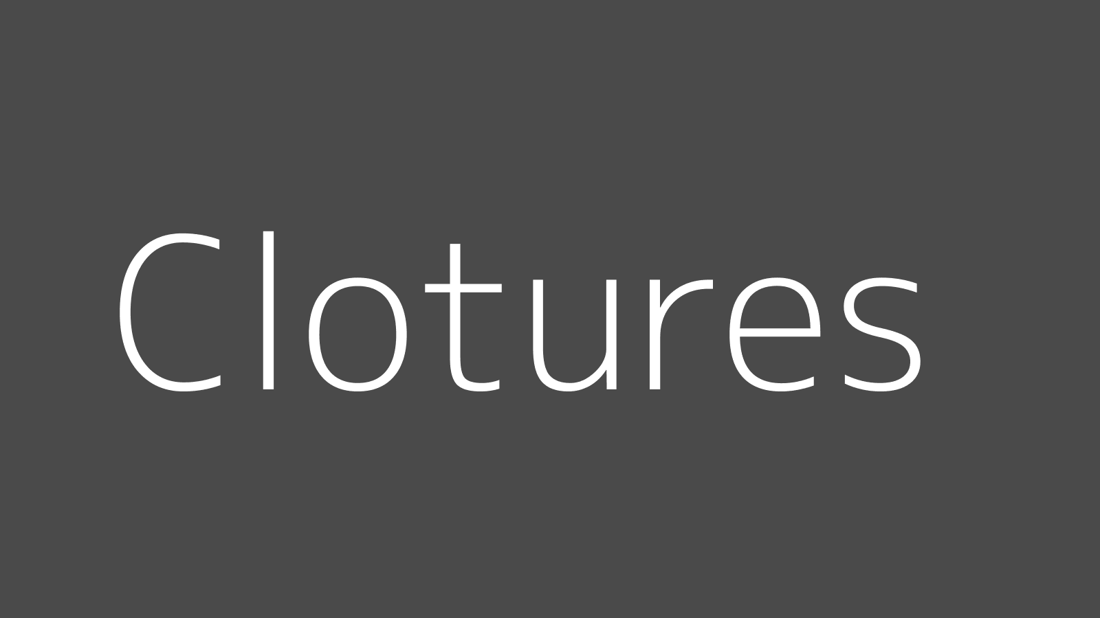 Exemple de clôture et claustra design